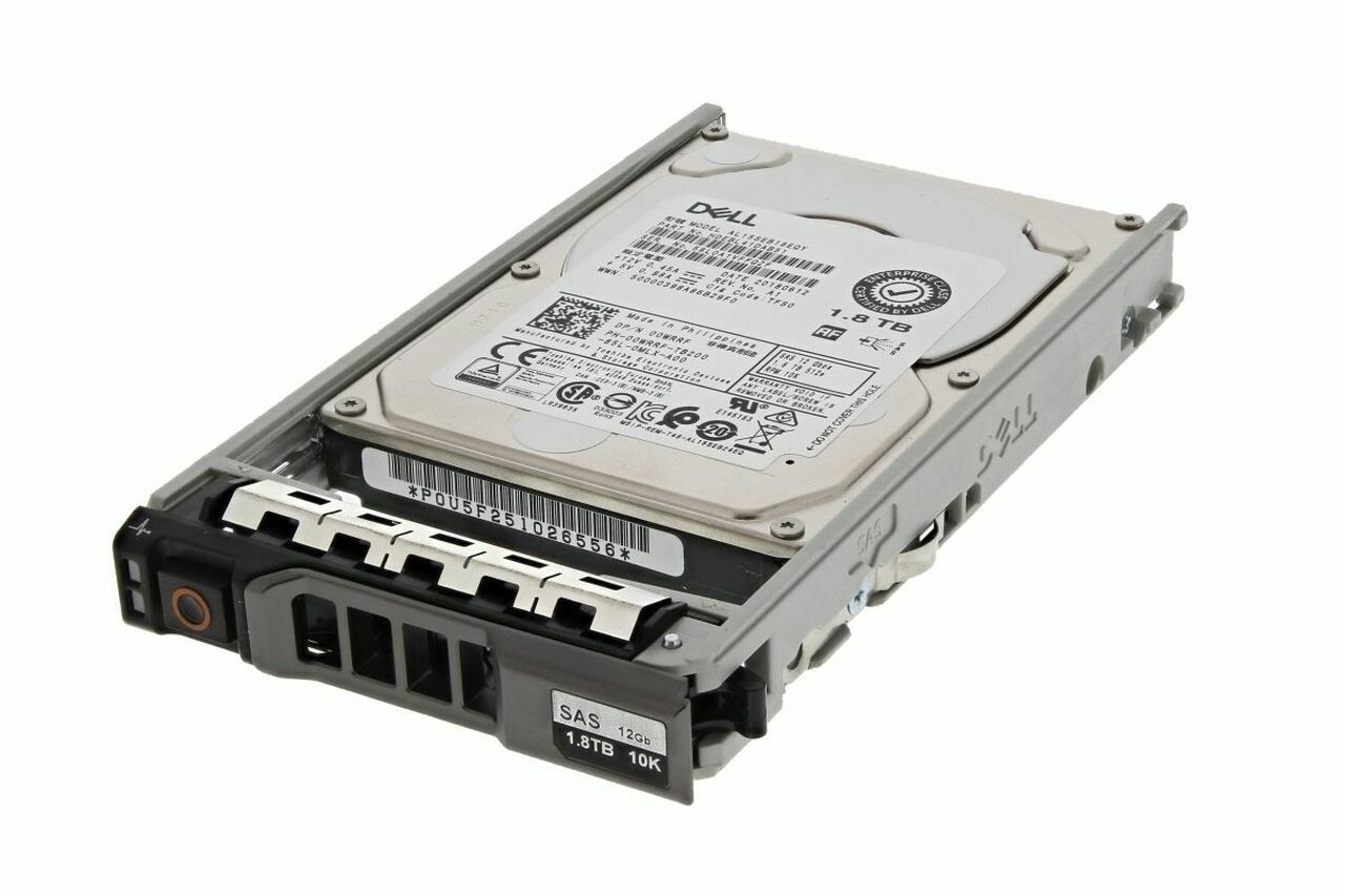 90日保証 再生品 Dell 00 WRRF 1.8 TB Hard Drive 10 K RPM 2.5 SAS 0