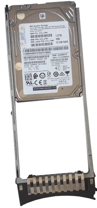 90日保証 再生品 IBM 1 2 TB 10 K SAS 5 6 Gbps HDD 01 LJ 787 794 796