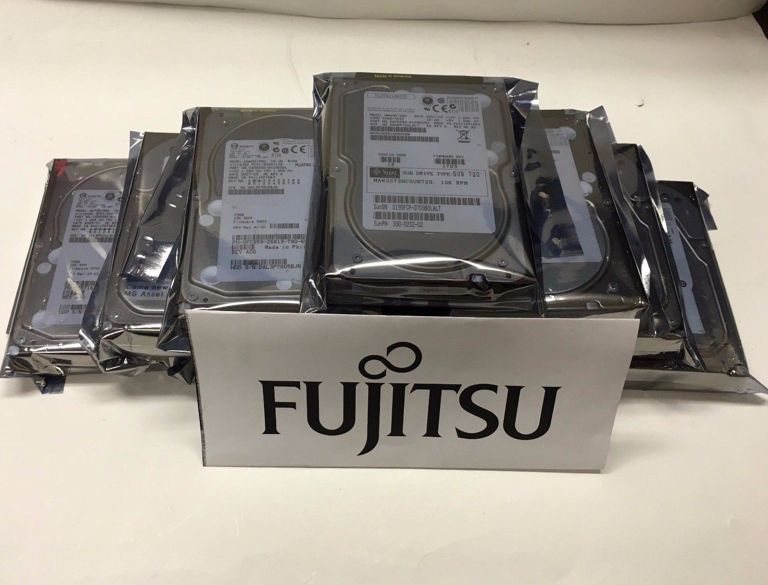 90日保証 再生品 FUJITSU 146 GB 3 5 HARD DRIVE SAS 15 K