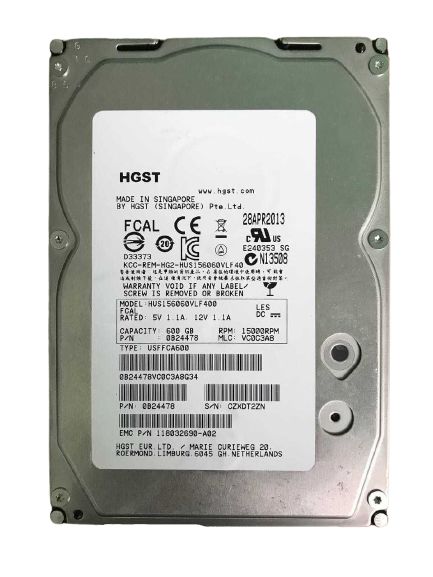 90日保証 再生品 0 B 24478 Hitachi 15 K 600 GB Internal 3 5 HDD