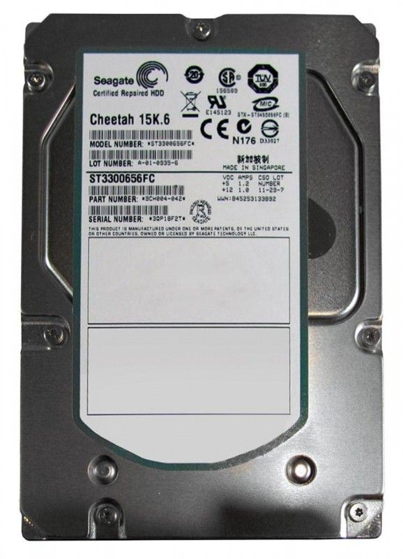 90日保証 再生品 Seagate 300 GB 15 K 3 5 FC HDD Enterprise Fibre Channel Drive