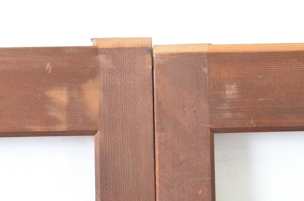  現状販売 ガラス窓 セット アンティーク建具 上手物 升目格子 マス目 ガラス戸 引き戸 4～7営業日前後で発送 修理加工希望の方3ヶ月程で発送 R 065268 サッシ 窓 住宅設備