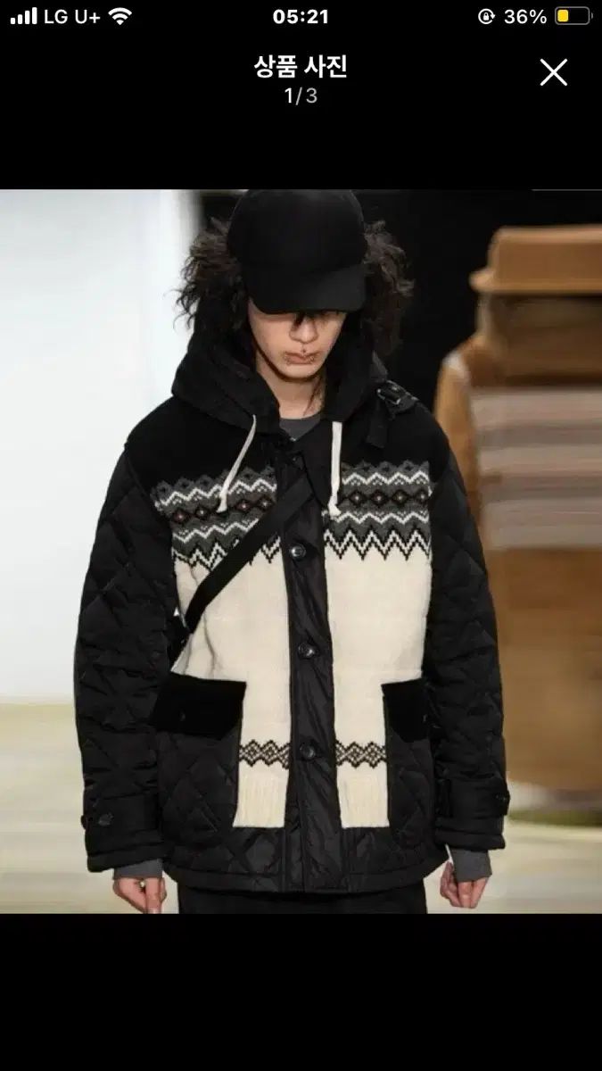 JUNYA MAN ジュンヤワタナベマン 21 fw フード キルティング ジャケット