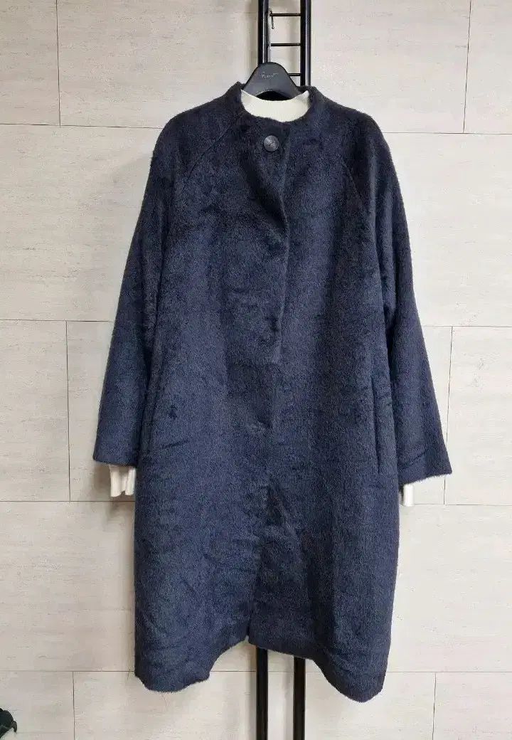 PAT アルパカ ウールブレンド ウール ロング パーカ