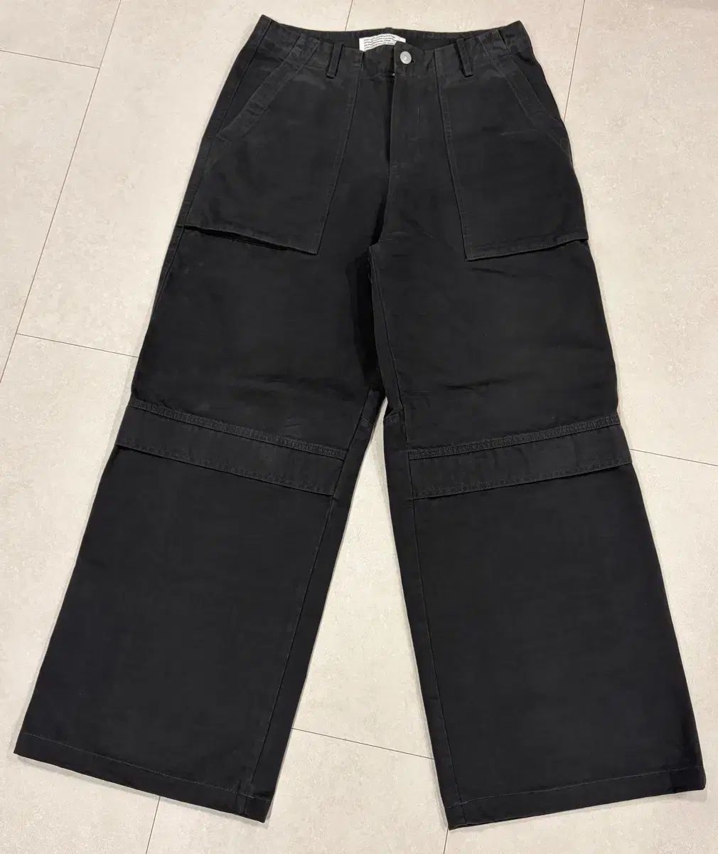 DIVE IN ファティーグ パンツ チャコール