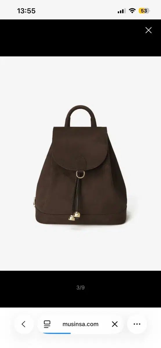 アトリエ クロード バックパック スウェード バッグ