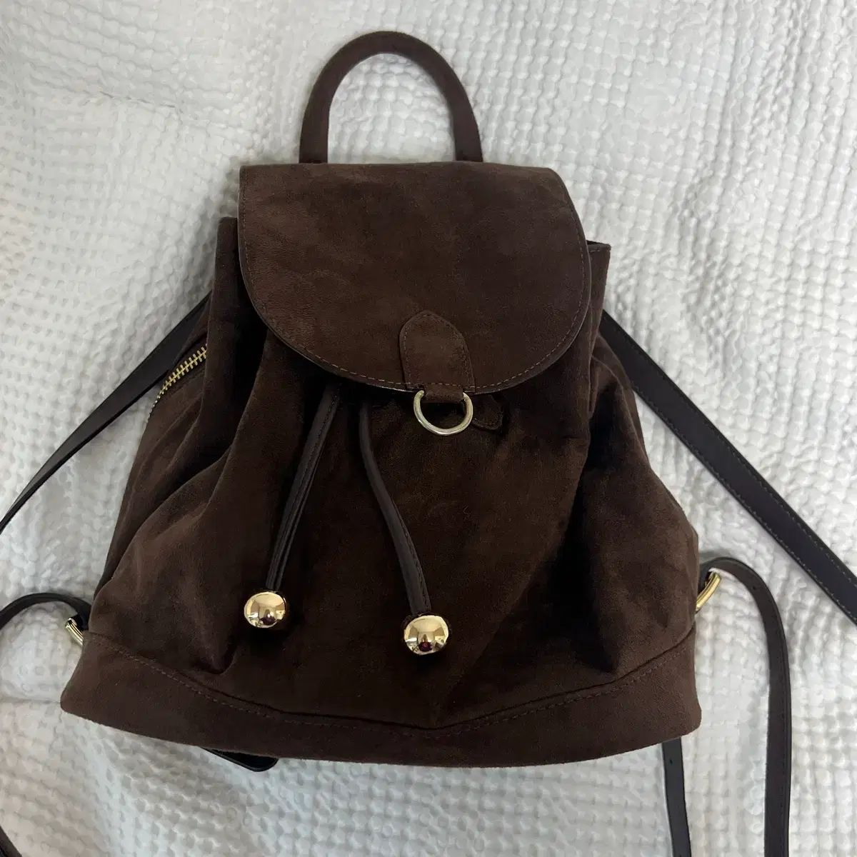 アトリエ クロード バックパック スウェード バッグ