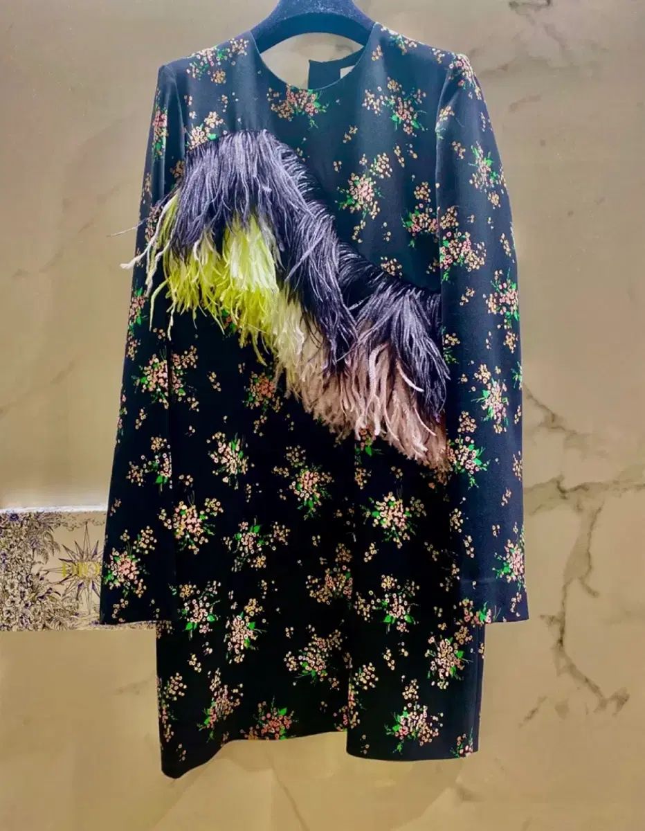 MSGM フラワー フェザー ONE PIECE made in italy