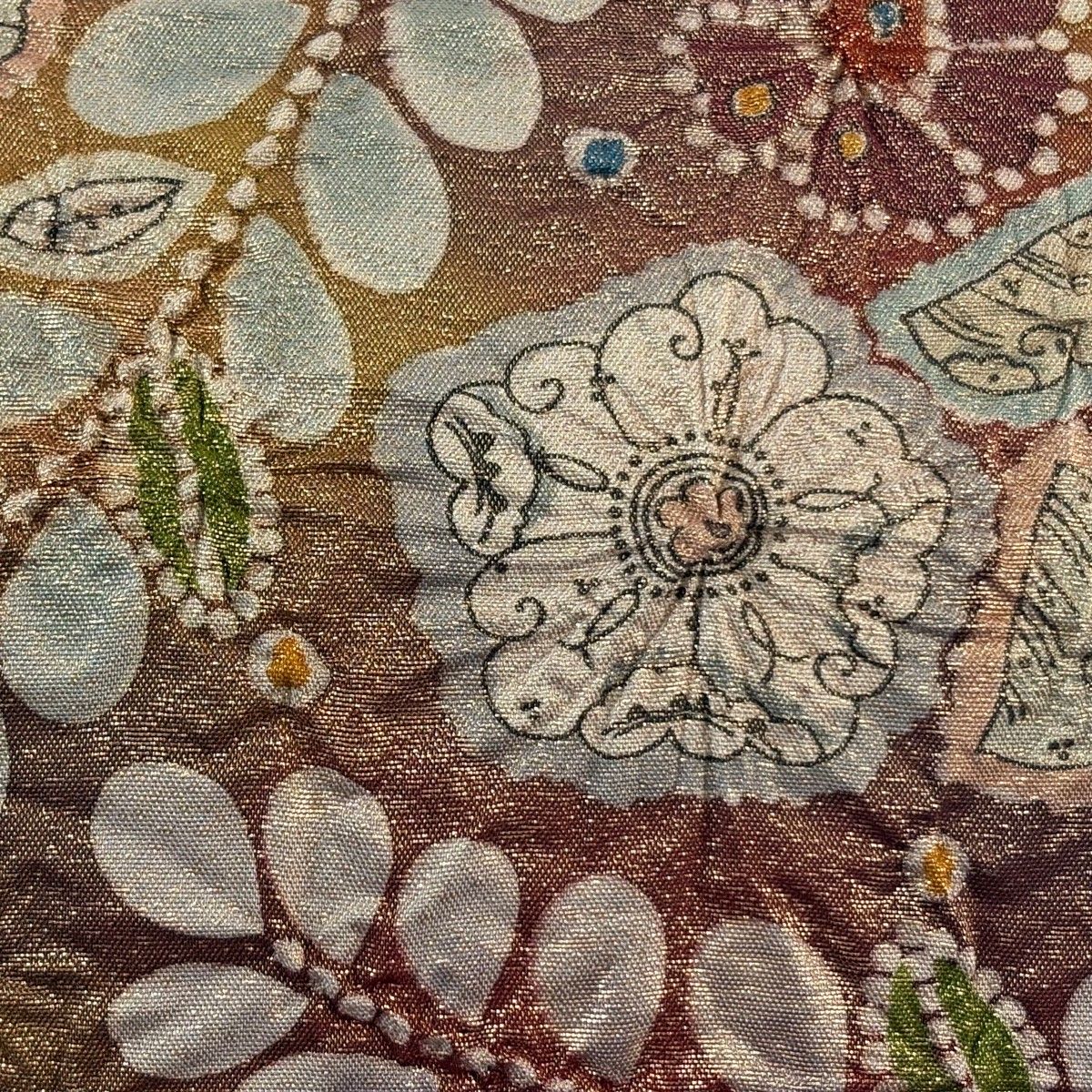 正絹　お太鼓袋帯【辻ヶ花】No2861 正絹 お太鼓袋帯【辻ヶ花】No2861 正絹 お太鼓袋帯【辻ヶ花】No2861