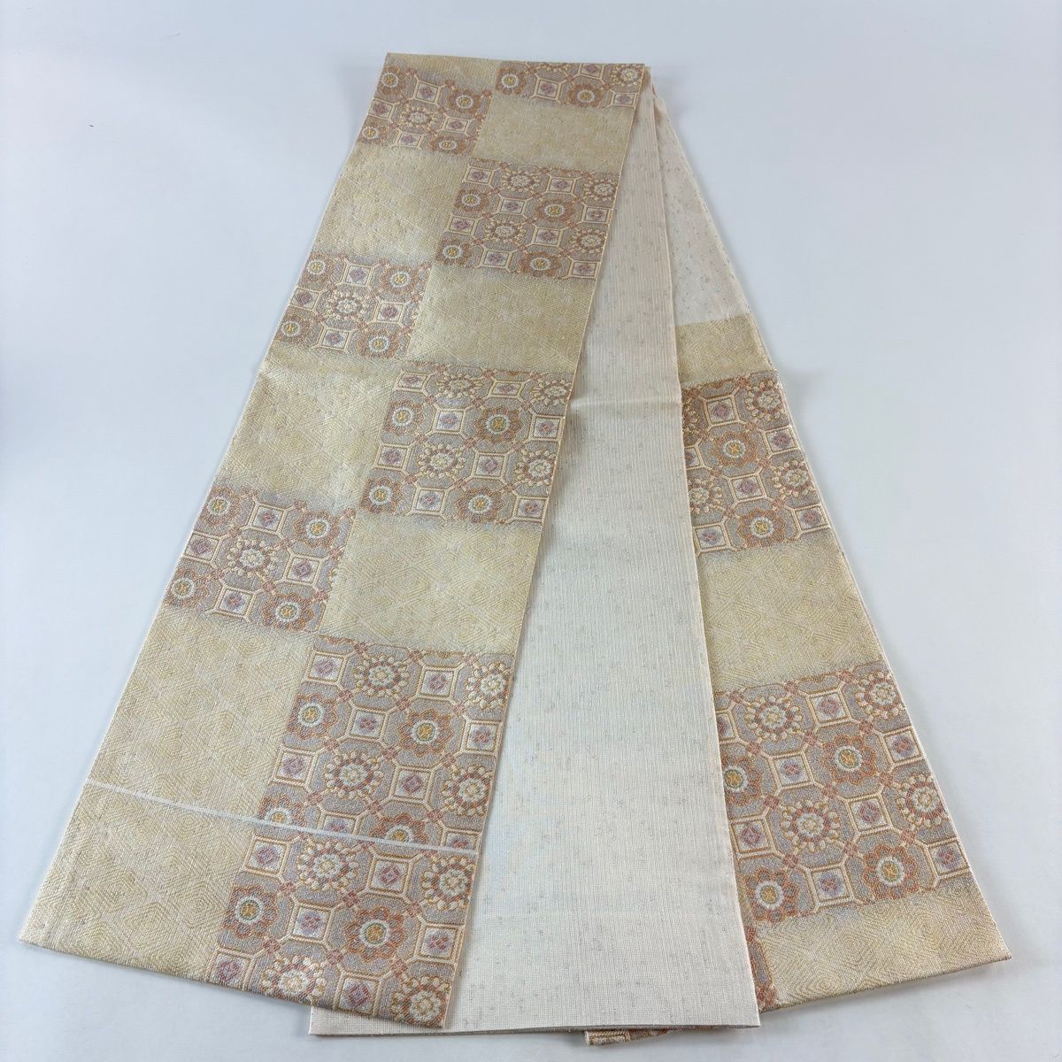 高級袋帯　絽刺し　蜀江文　正絹　金糸 高級袋帯 絽刺し 蜀江文 正絹 金糸 高級袋帯 絽刺し 蜀江文 正絹 金糸