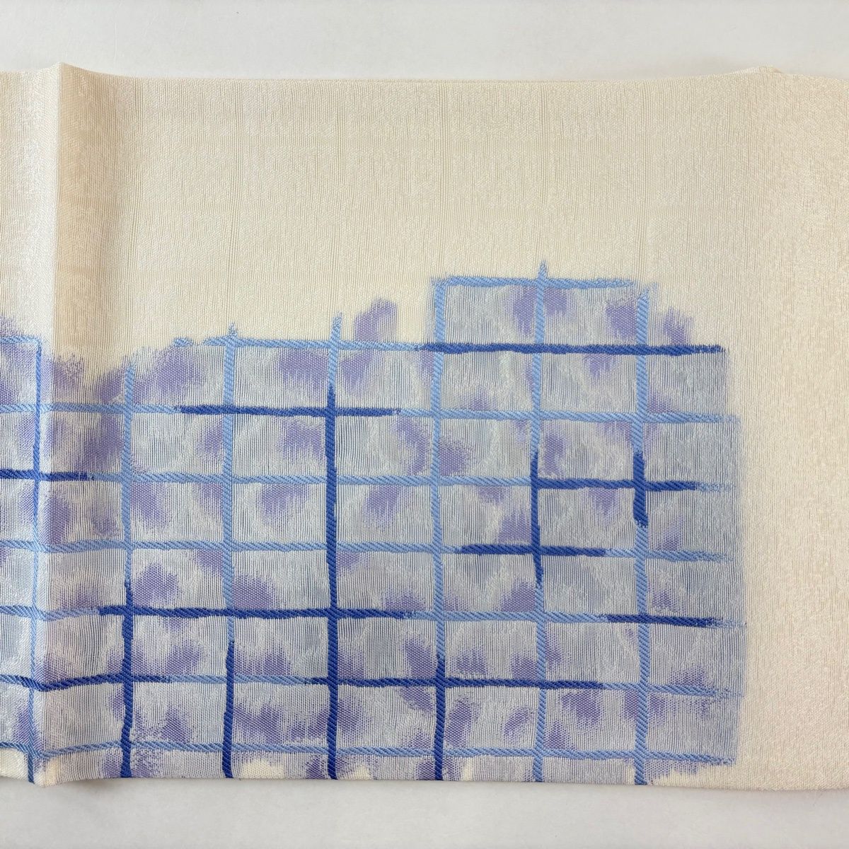 加納幸　袋帯　証紙あり 大蔵ざらえ最終セール】【加納幸】 特選西陣織袋帯 「磁器」 上品な