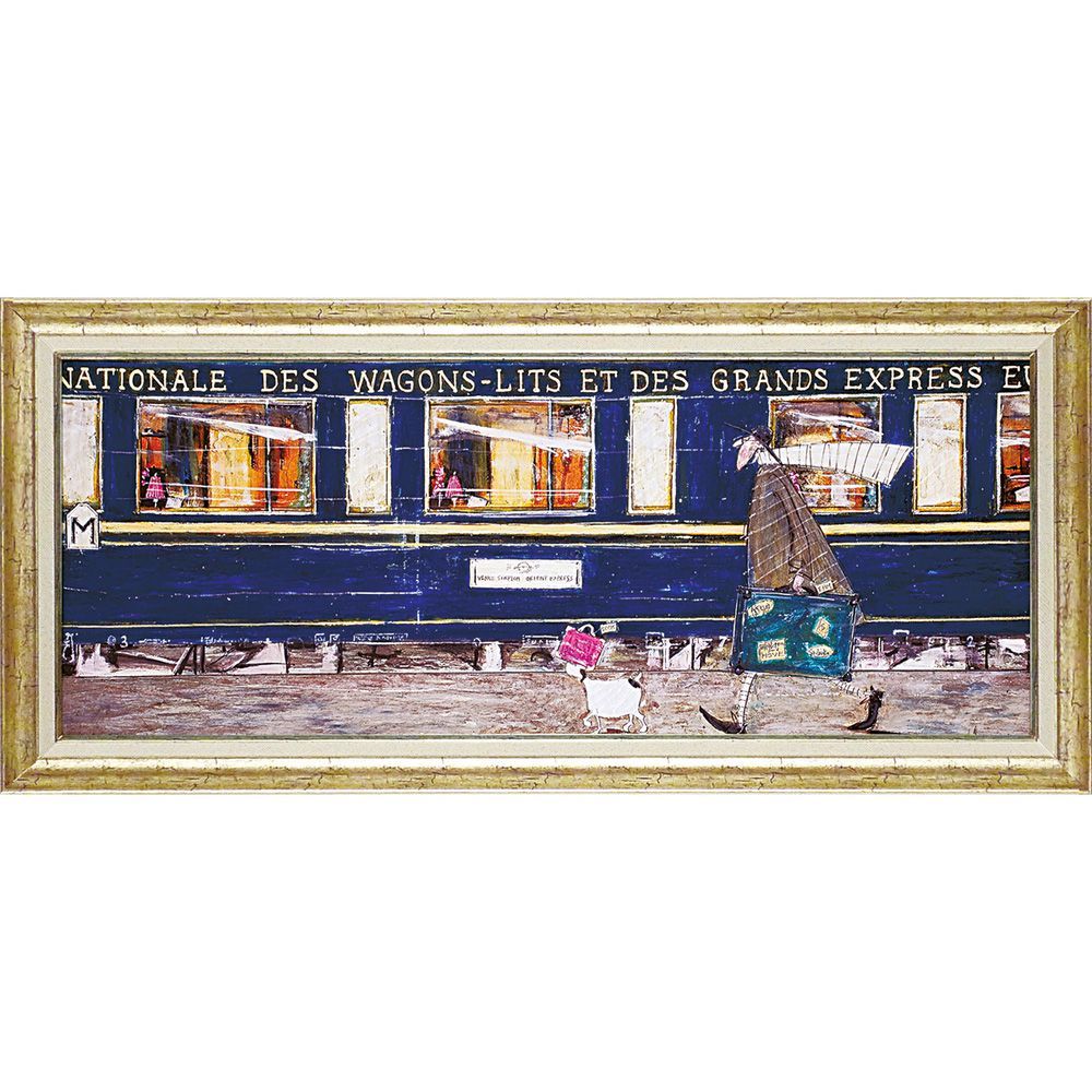 ☆ イケてるオリエント急行 ☆ SamToft サムトフト アートフレーム