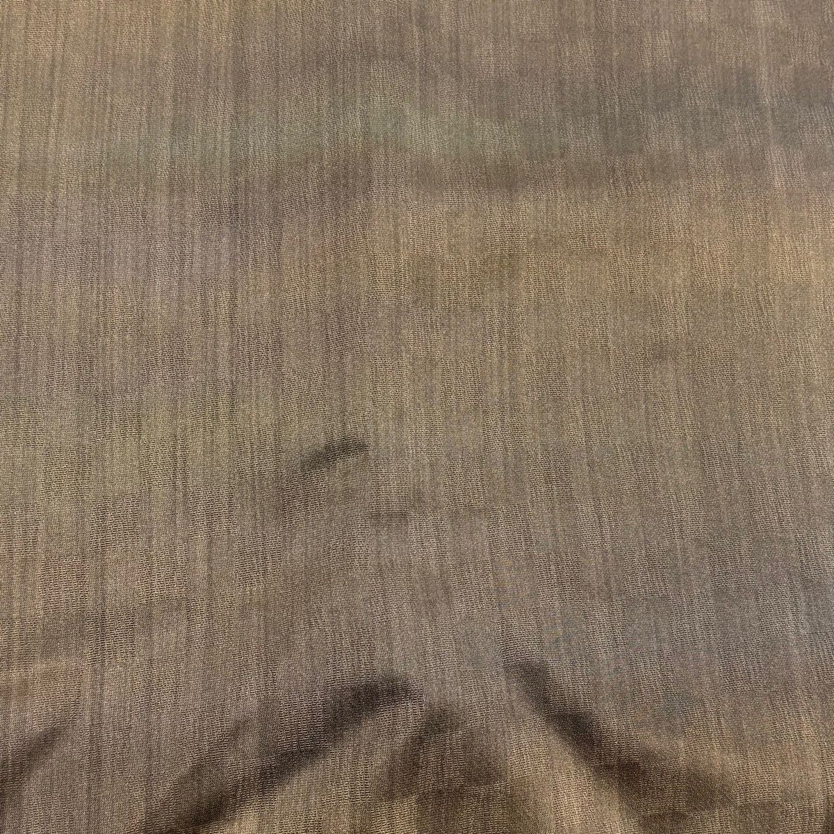  道中着 身丈98 cm 裄丈67 M 和装コート 霞ぼかし 地紋 灰茶 正絹 羽織 着物 浴衣