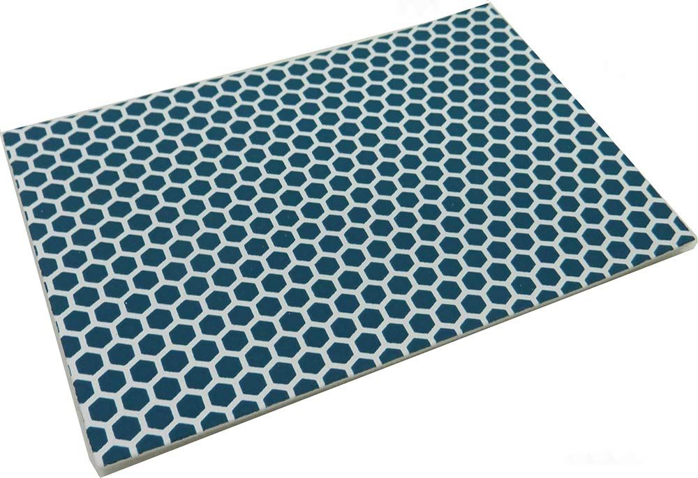 国産 NCA製 鏡 ガラス用 ダイヤ研磨シート 角サンダ 75 110 mm ハード