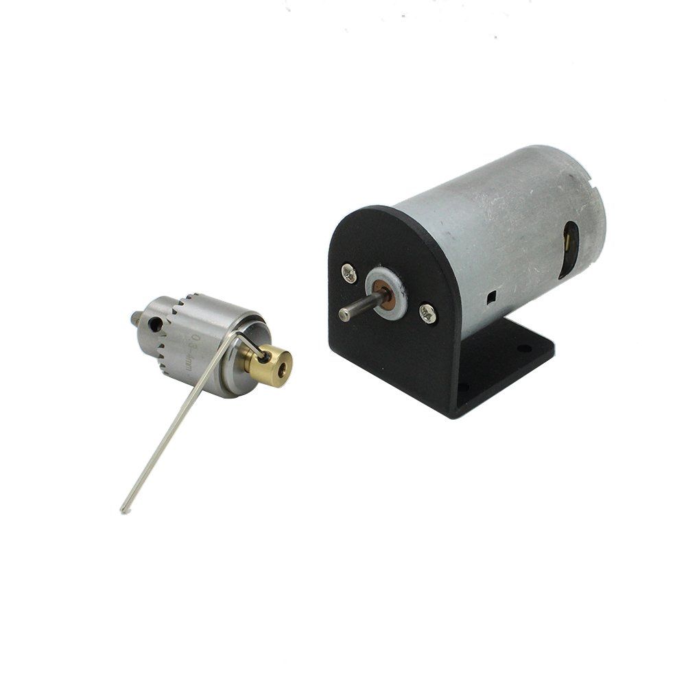 DC 12-24 V モーター 電気の ミニ ハンドドリル キット0.3-4 mm JT 0 ドリルチャック クランプツール 薄いウッド PCB 掘削孔の鋸に適して