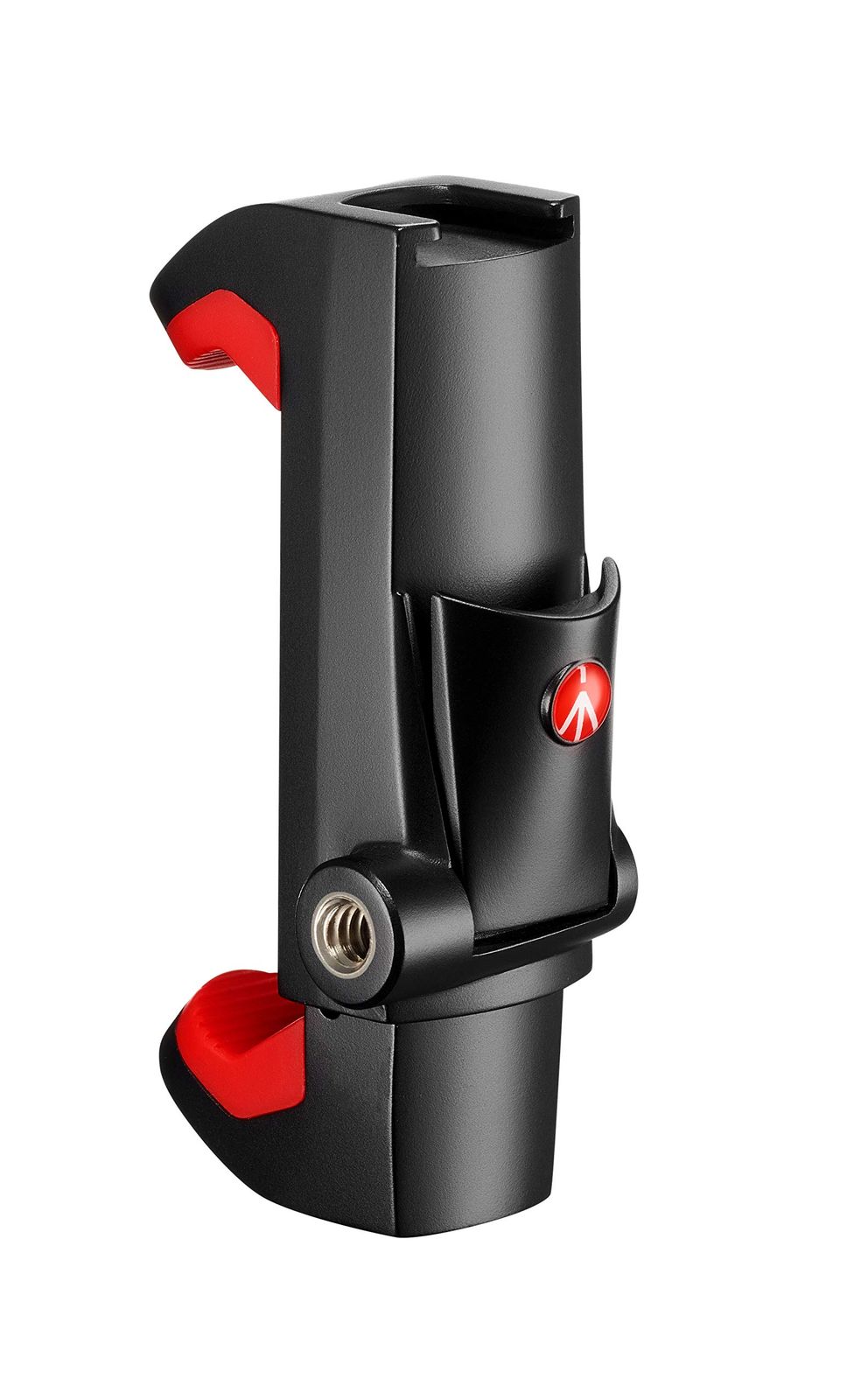 マンフロット Manfrotto スマートフォン用三脚アダプター PIXIクランプ 1 4ネジ 6 cm 10 4 cm幅 コールドシュー付 スマホ ミニ三脚LEDライト マイク