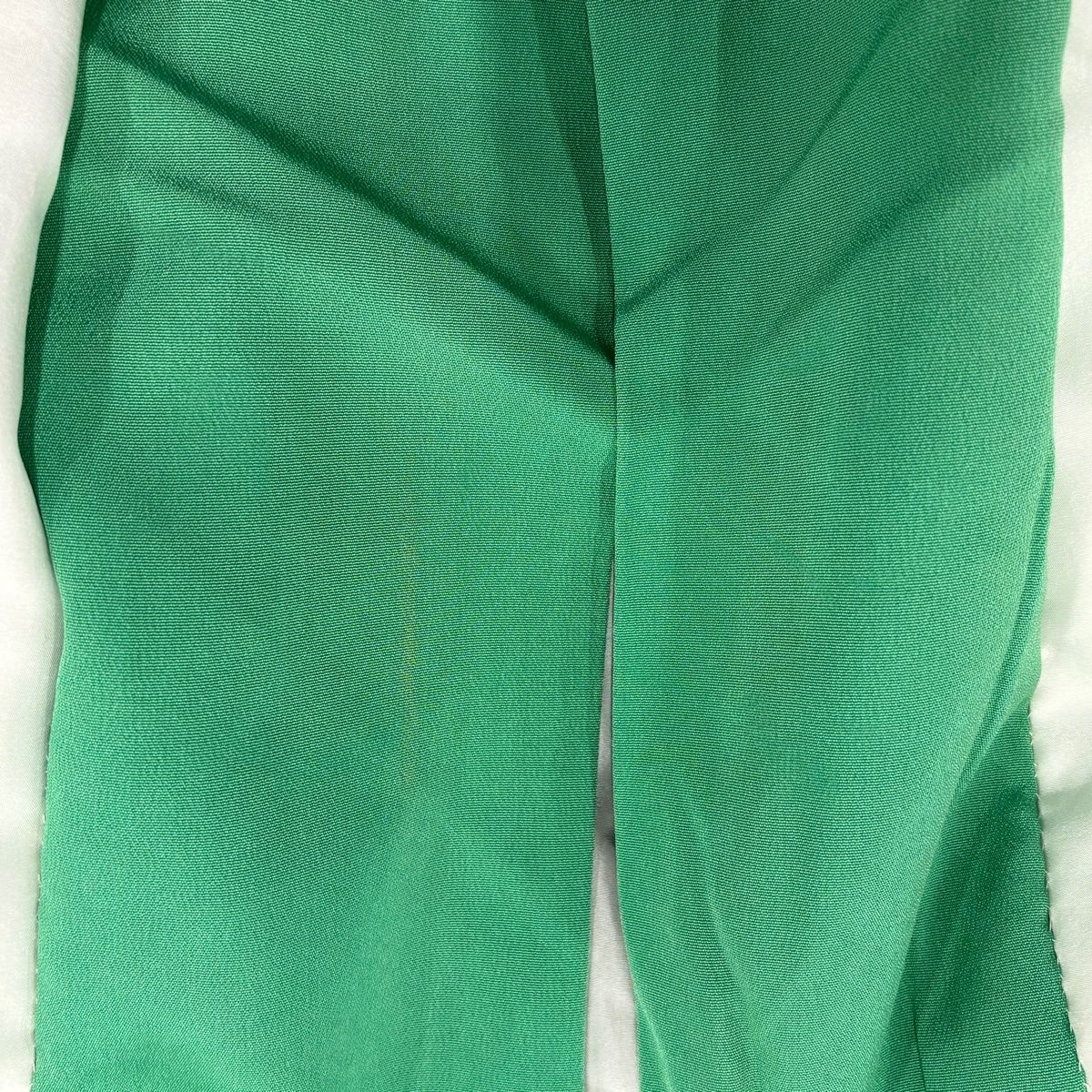  振袖 身丈165 cm 裄丈67.5 L 袷 鈴乃屋 御所車 松竹梅 金銀彩 ぼかし 赤紫 正絹 秀品 振袖 着物