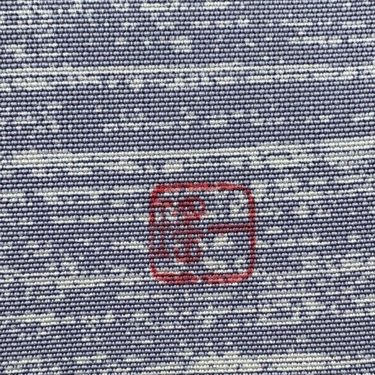  名古屋帯 秀品 落款 ほおずき 縞 金彩 青灰色 正絹 名古屋帯 帯