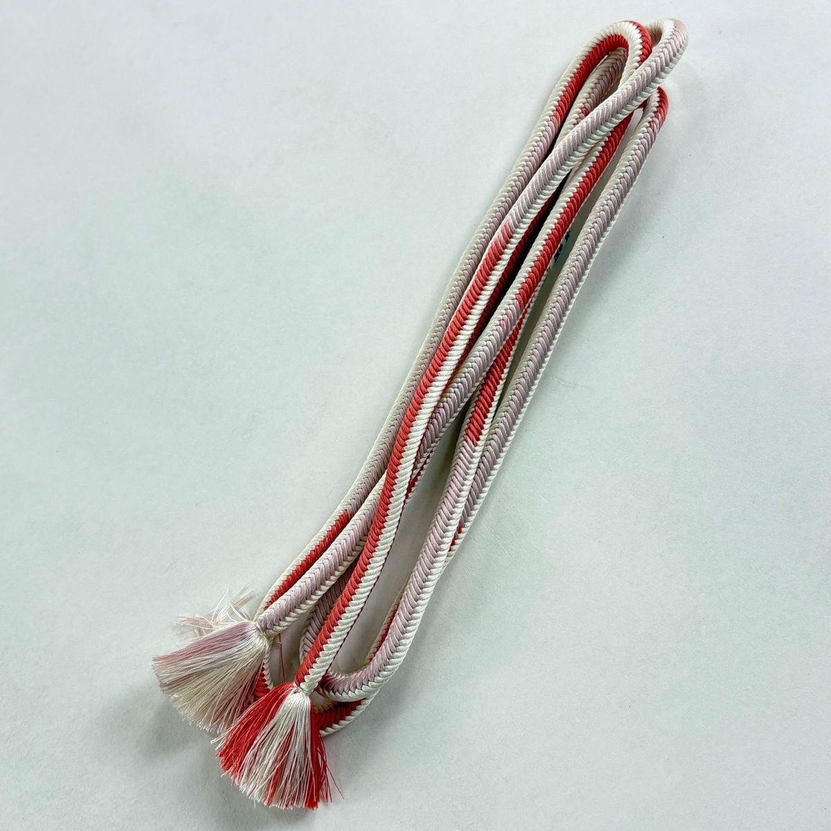 帯締め 無形文化財 有職組紐 道明 カジュアル ピンク 正絹 和装小物