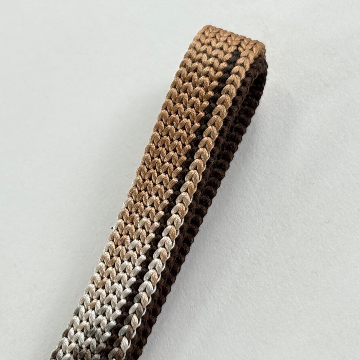 帯締め 無形文化財 五嶋紐 江戸組紐 カジュアル 茶色 正絹 和装小物