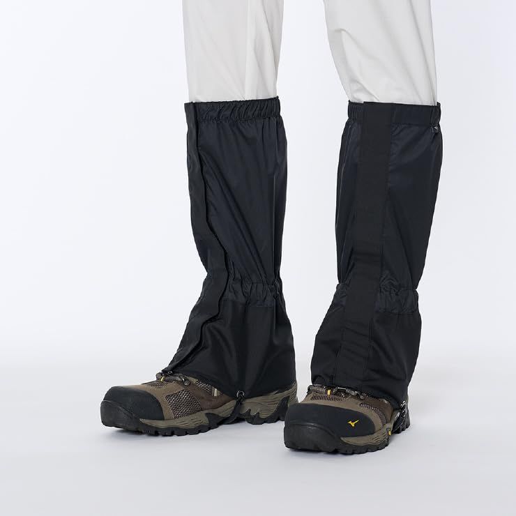 MIZUNO ミズノ アクアブロック ゲイターアウトドア 登山 ロング 耐久撥水 あぶみ付ユニセックス大人