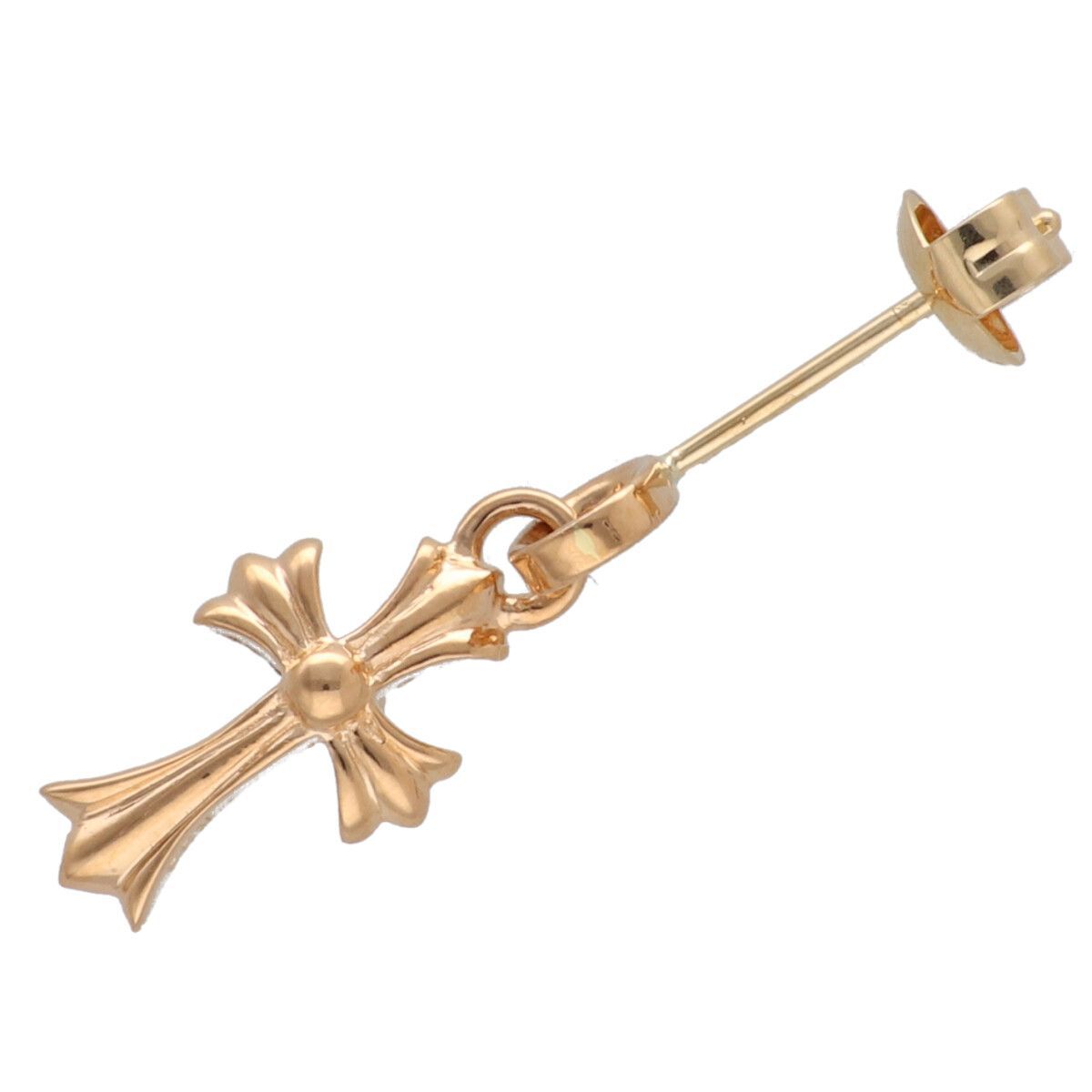 中古】 No brand ノーブランド ピアス ダイヤクロスピアス K22