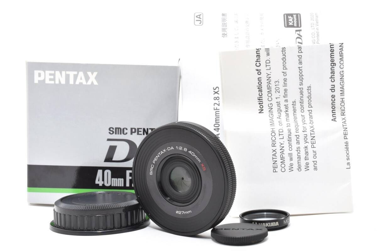 上品 ペンタックス PENTAX smc DA 40 mm F 2 8 XS 超薄型 単焦点 元 き 3917 w 721 832