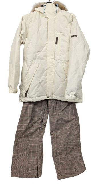 エスティボ estivo スノーボード ウェア M レディース ホワイト