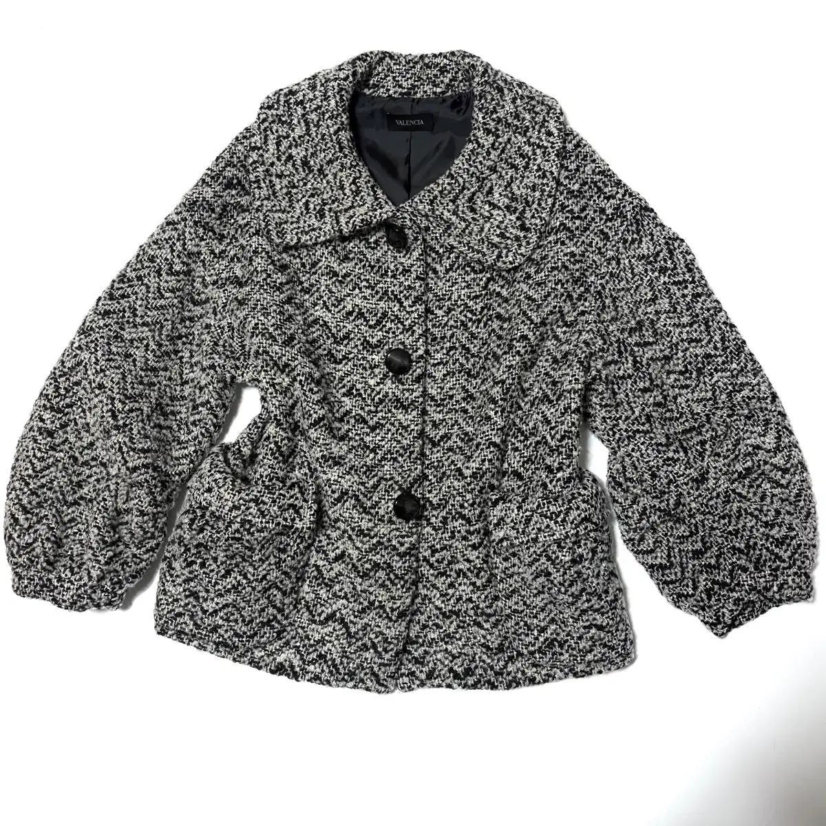 ツイード ウールジャケット