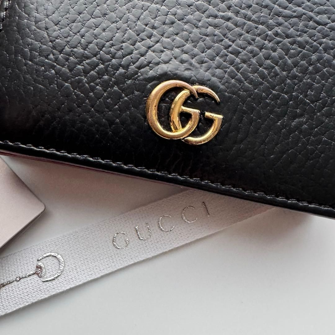 価格 174 GUCCI グッチ マーモント 2つ折り 財布