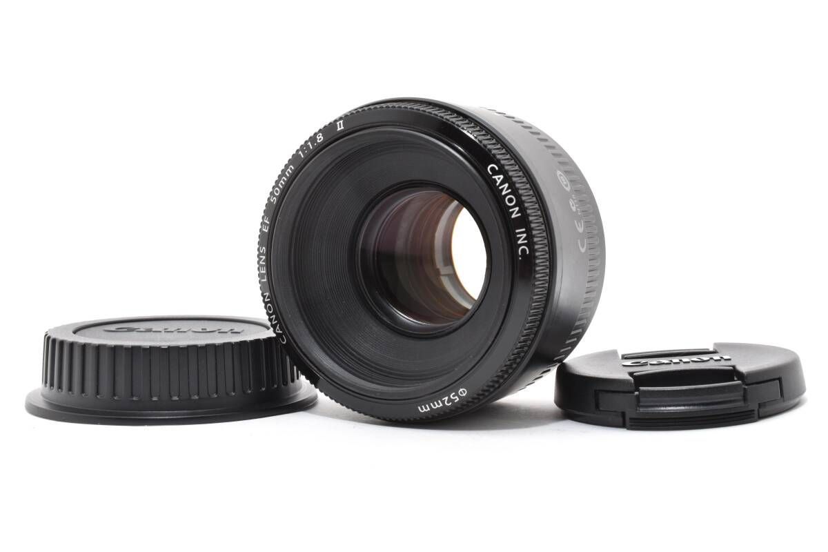 上品 キャノン Canon EF 50 mm f 1.8 II AF 一眼カメラレンズ 89