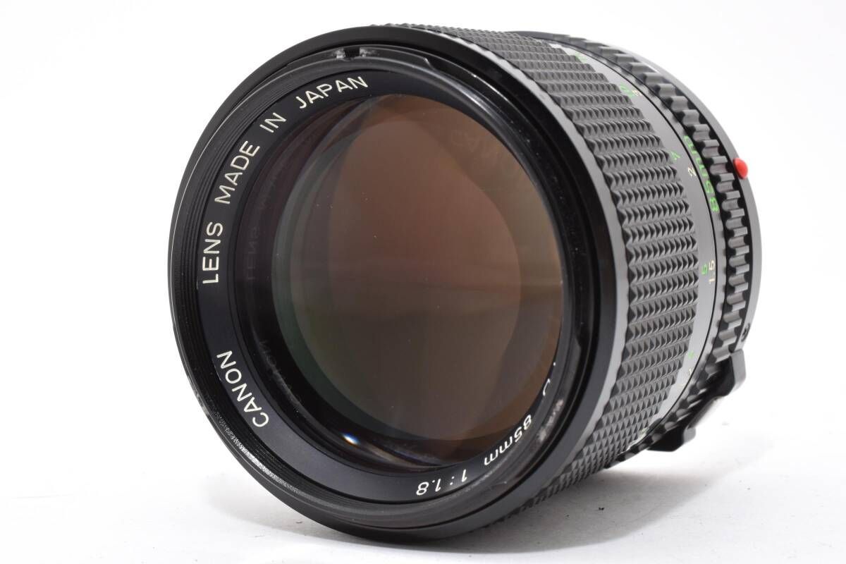 キヤノン Canon FD 85 mm F 1 8 022