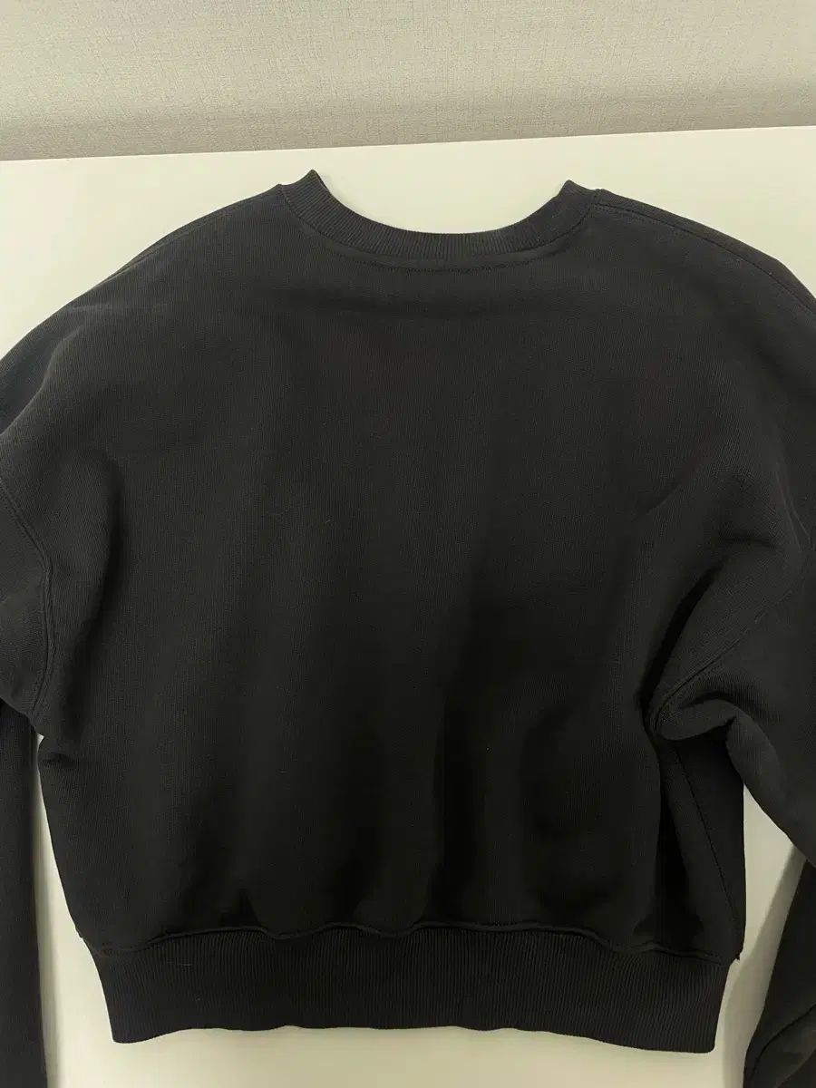 レクト LLEGE ロゴ クロップド スウェット ブルーグレー