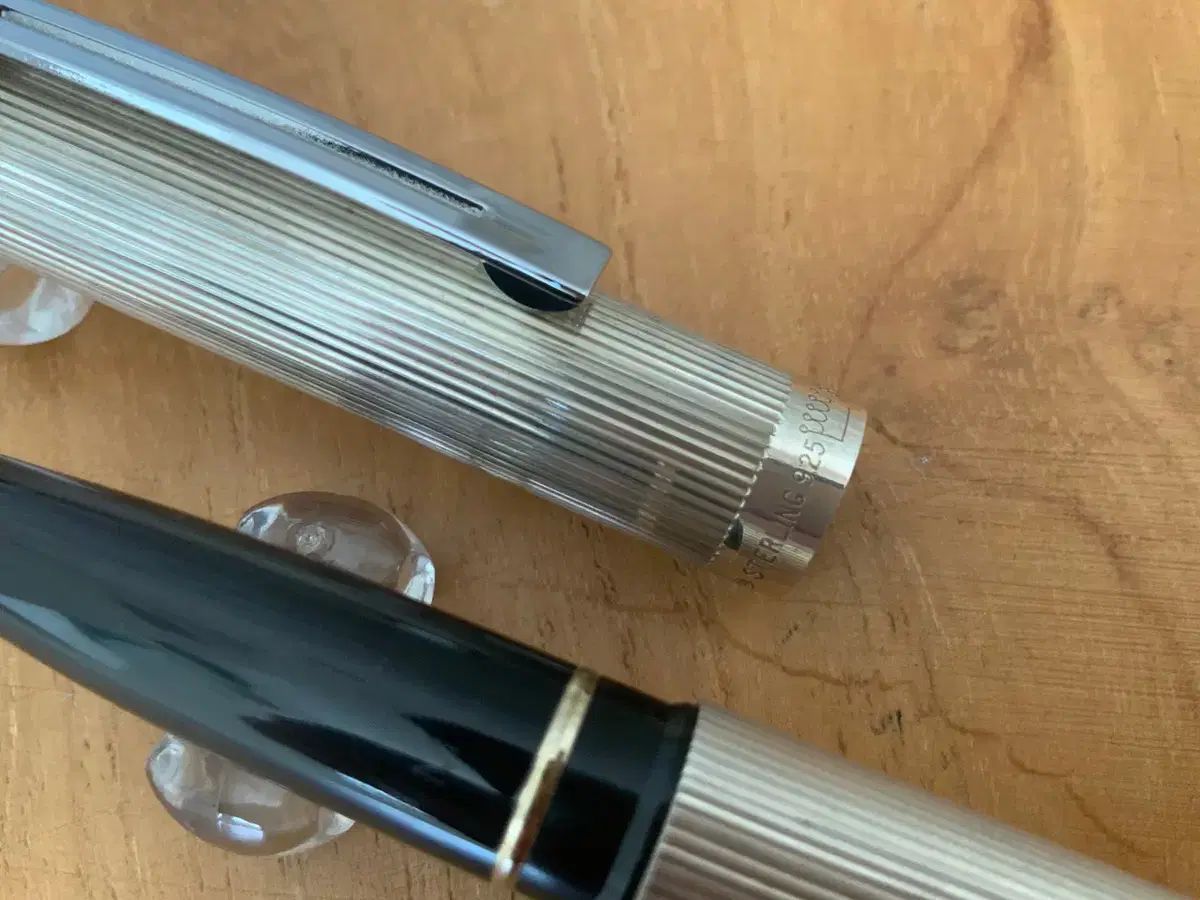 シェーファー タカ 万年筆 スターリング シルバー 14 k