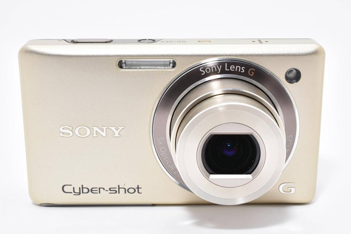上 ソニー SONY Cyber shot DSC W 380 ゴールド 説明書付き 031