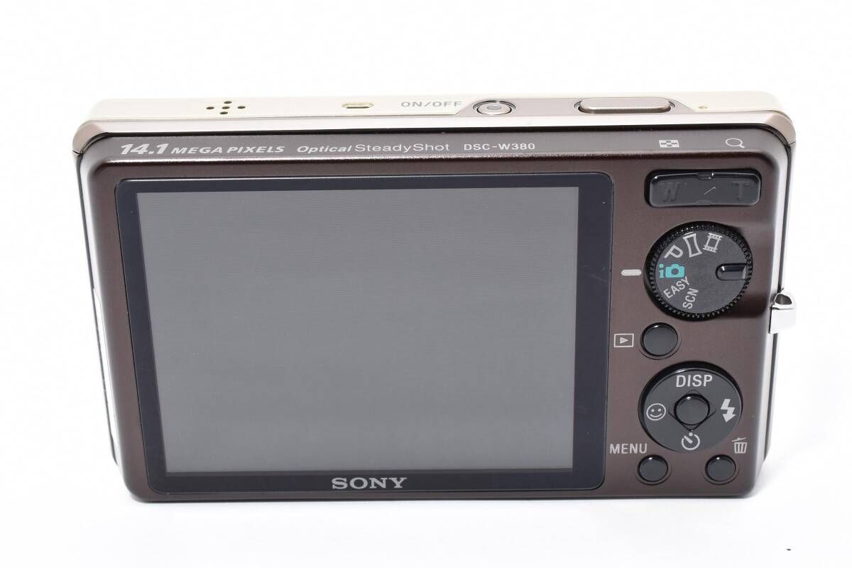 ☆極上美品☆ソニー SONY Cyber-shot DSC-W380 ゴールド《説明書付き