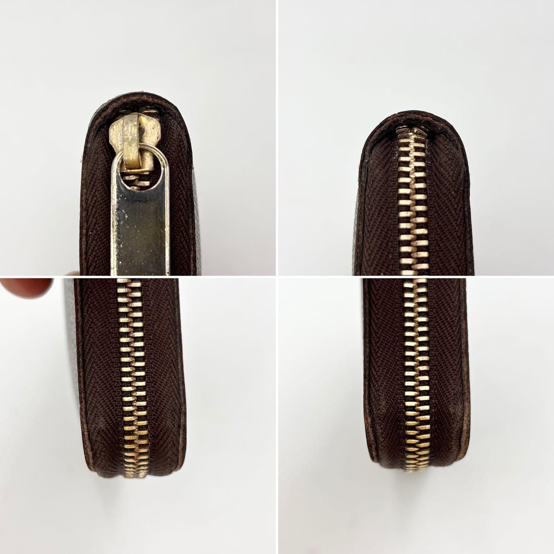 ルイ・ヴィトン N41661 ダミエ ジッピーウォレット ラウンドジップ 長