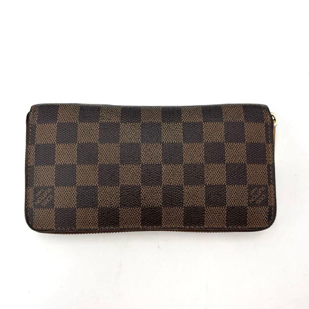 ルイ・ヴィトン N41661 ダミエ ジッピーウォレット ラウンドジップ 長