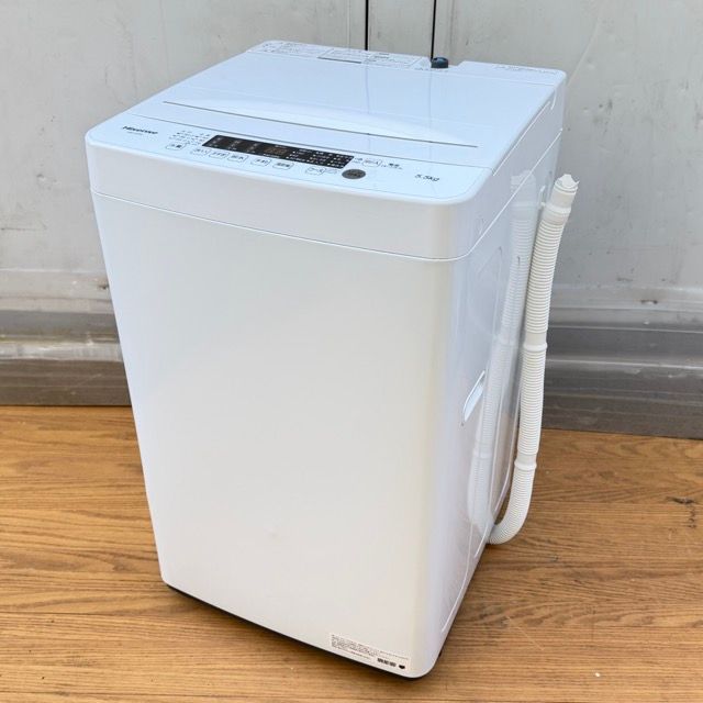 ハイセンス 全自動洗濯機 Hisense HW K 55 E 製 5 kg ホワイト 124066 B 23284