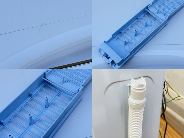  ハイセンス 全自動洗濯機 Hisense HW K 55 E 製 5 kg ホワイト 124066 B 23284 縦型洗濯機本体 縦型洗濯機