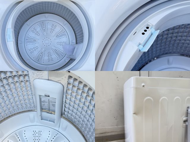  ハイアール 全自動洗濯機 Haier JW HS 61 D 製 6 0 kg 縦型 ホワイト 124078 B 23283 縦型洗濯機本体 縦型洗濯機