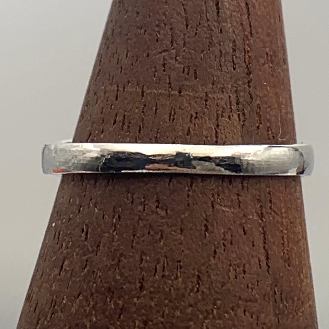 天然サファイアダイヤモンドリング 0.60ct/0.08ct 8号 2.8g PT900刻印