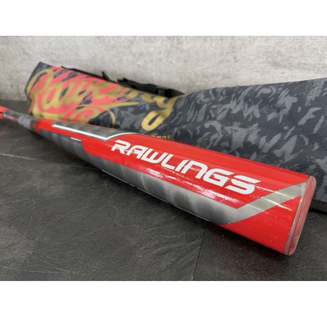 軟式用 金属バット Rawlings ローリングス ALLOY 6 95 cm 84 約695 g JSBB レッド系 ケース付き 軟式野球 515349