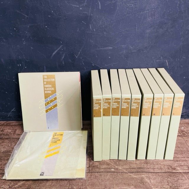 LP盤 EMI BOXセット 1 10巻 レコード THE OF FAMOUS WORKS モーツァルト ベートーヴェン 515326