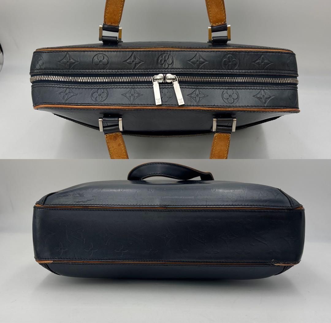 ルイヴィトン M55135 モノグラムマット マルデン ブルー ブリーフ