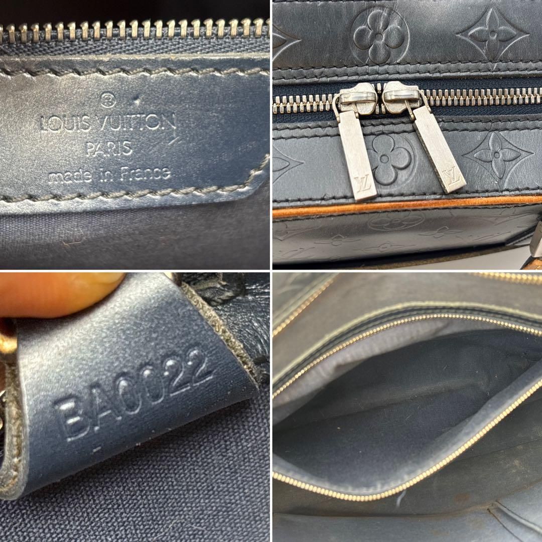 ルイヴィトン M55135 モノグラムマット マルデン ブルー ブリーフ