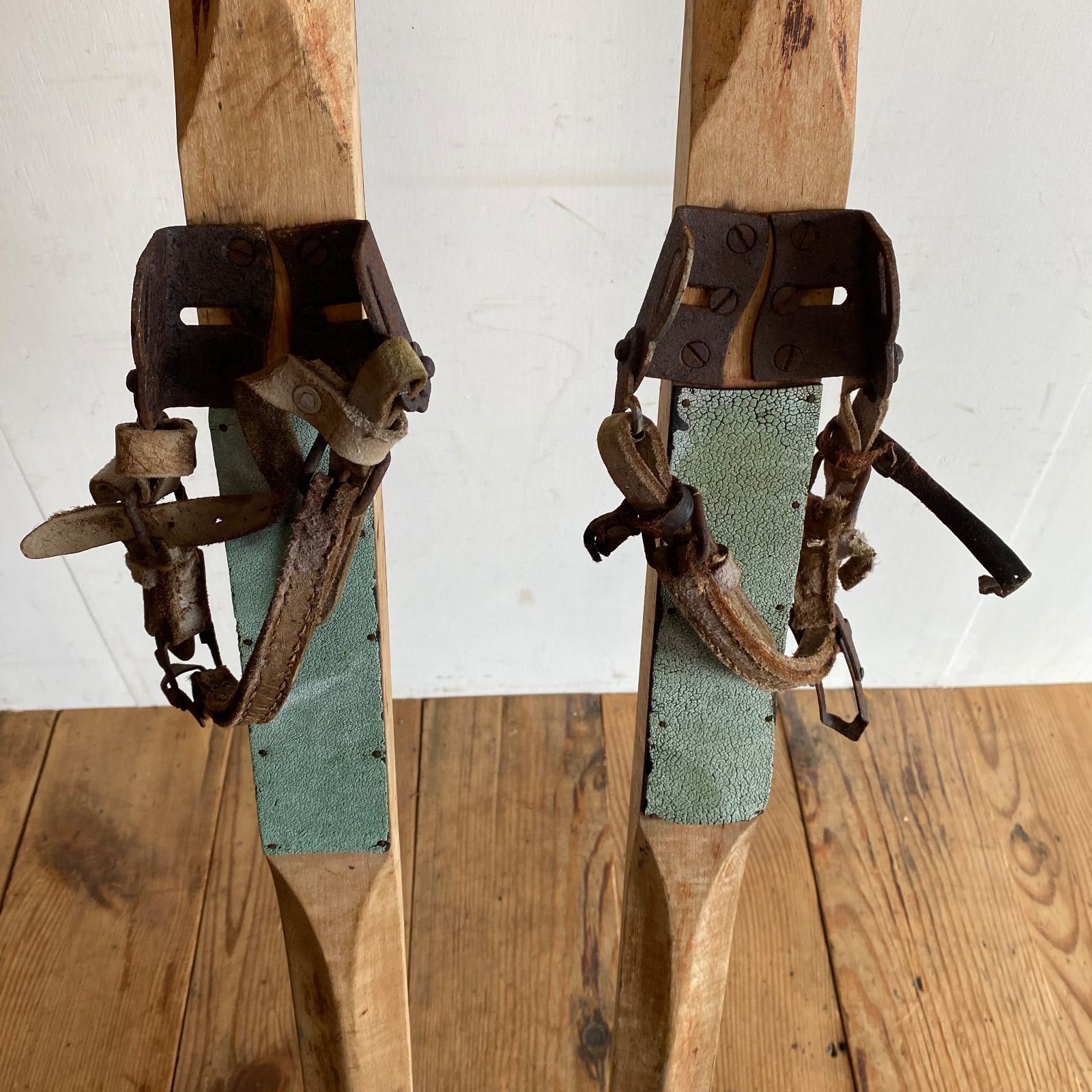 アンティーク木製スキー アンティーク木製スキー Antique wood skis - Etsy 日本