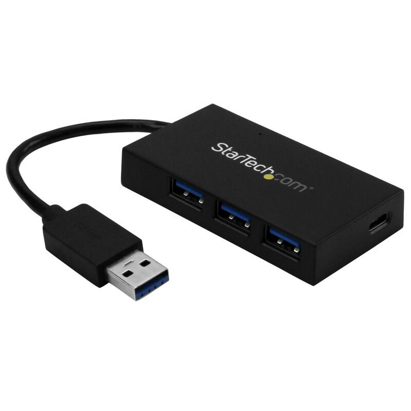 メーカー正規品 新品 StarTech.com 4ポートUSB 3.0ハブ ブラック HB30A3A1CSFS USB-A - 1x USB-C u0026 3x USB-A SuperSpeed