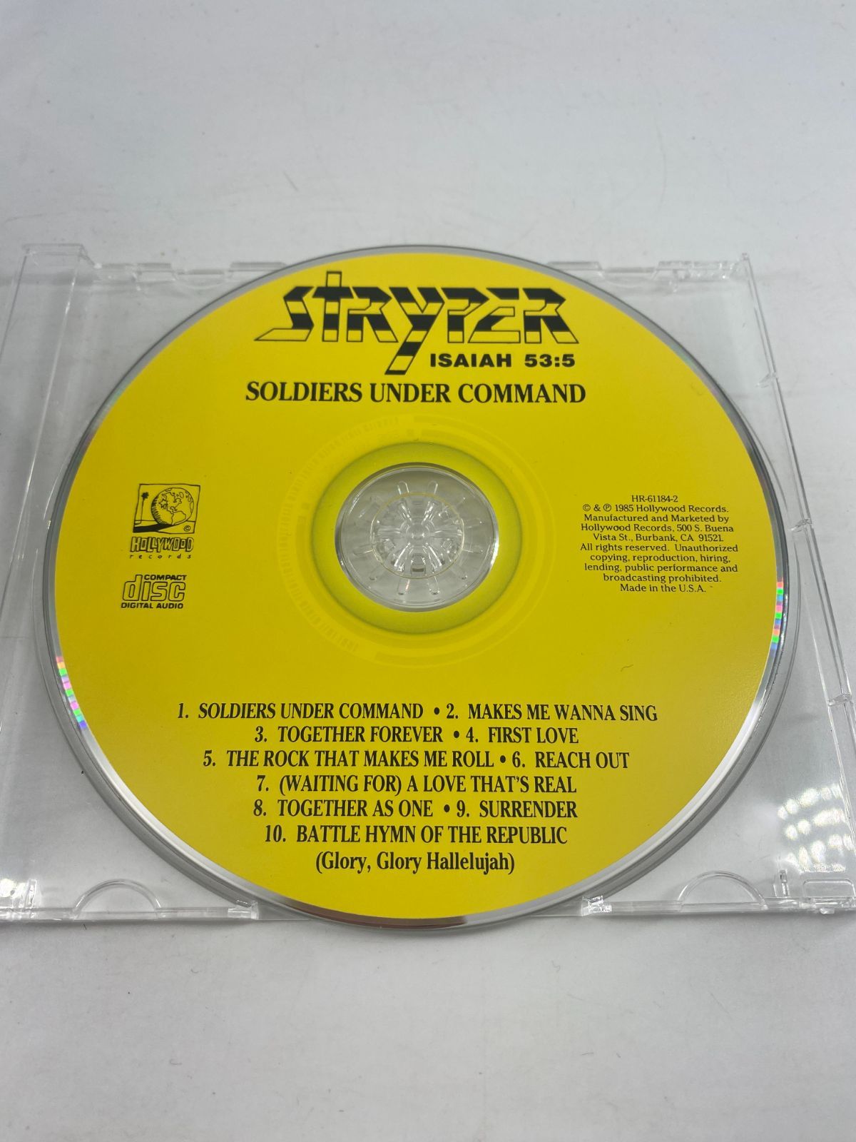 STRYPER SOLDIERS UNDER COMMAND - メルカリ