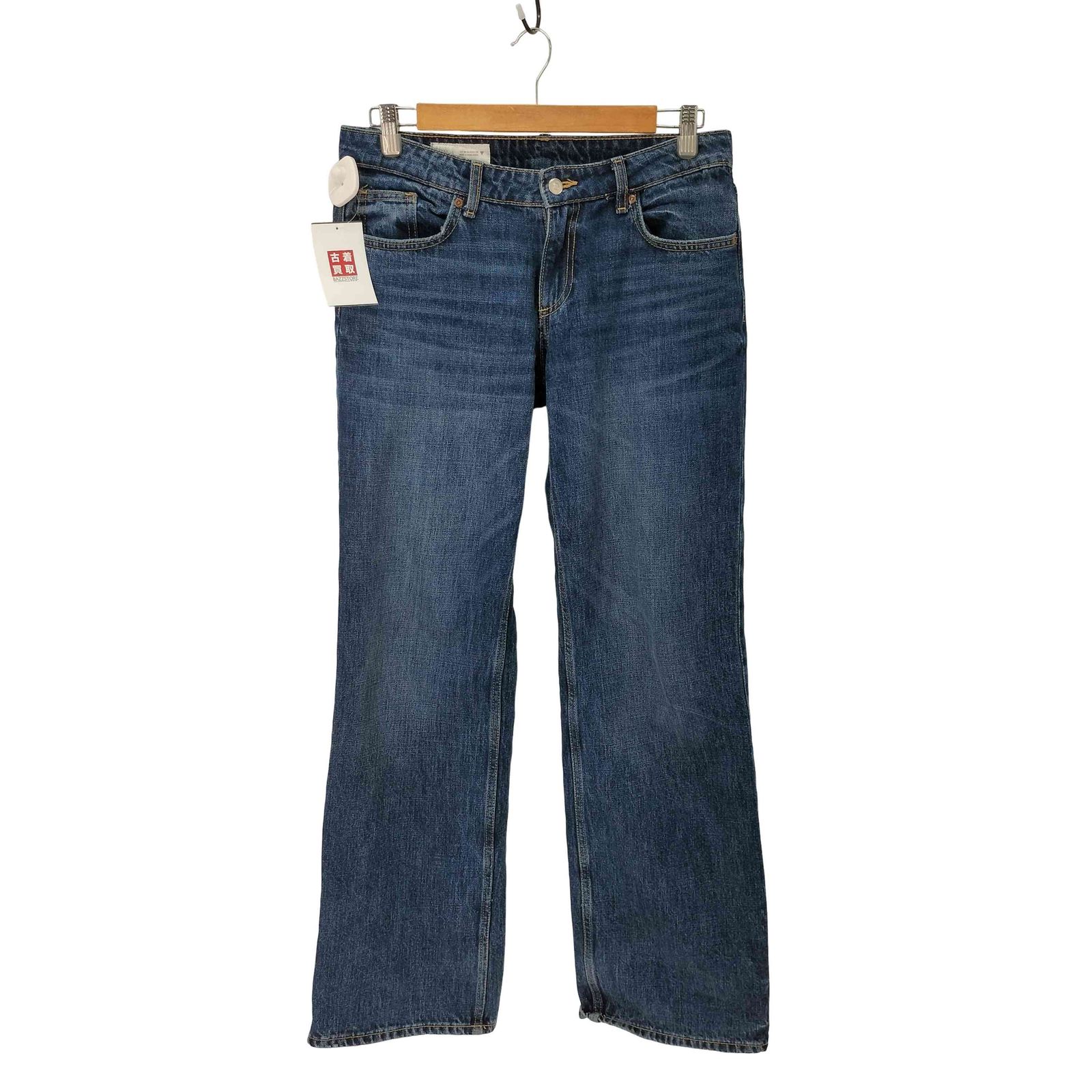 ZARAザラ TRF スーパーワイドレッグローライズジーンズ デニムパンツ TRF ワイドレッグ ローライズジーンズ - ライトブルー | ZARA Japan / 日本